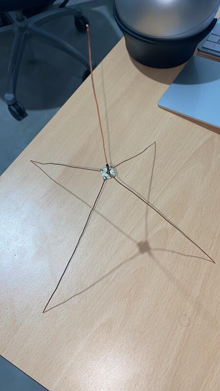 Antenne 1/4 ground plane