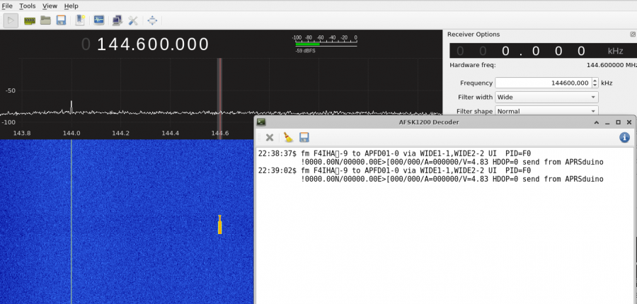 APRS via FT-4XE