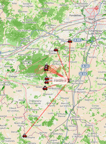 APRS autour de Tours