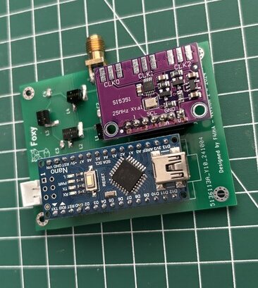 Foxy - PCB avec modules