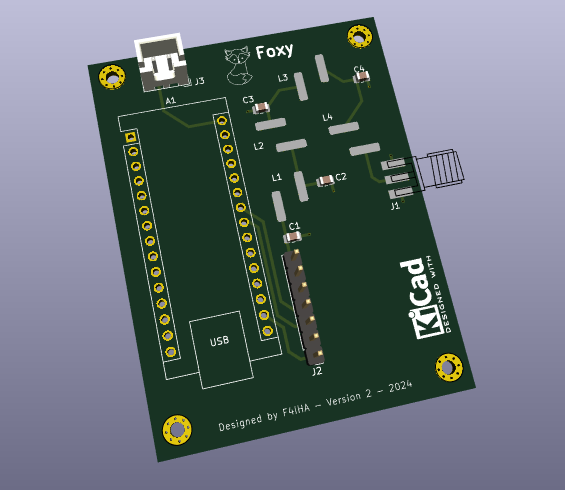 Foxy - PCB sous Kicad